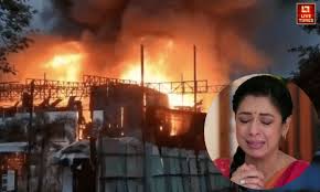 फेमस टीवी शो अनुपमा के सेट में लगी भीषण आग, करोड़ों का कीमती सामान जलकर खाक