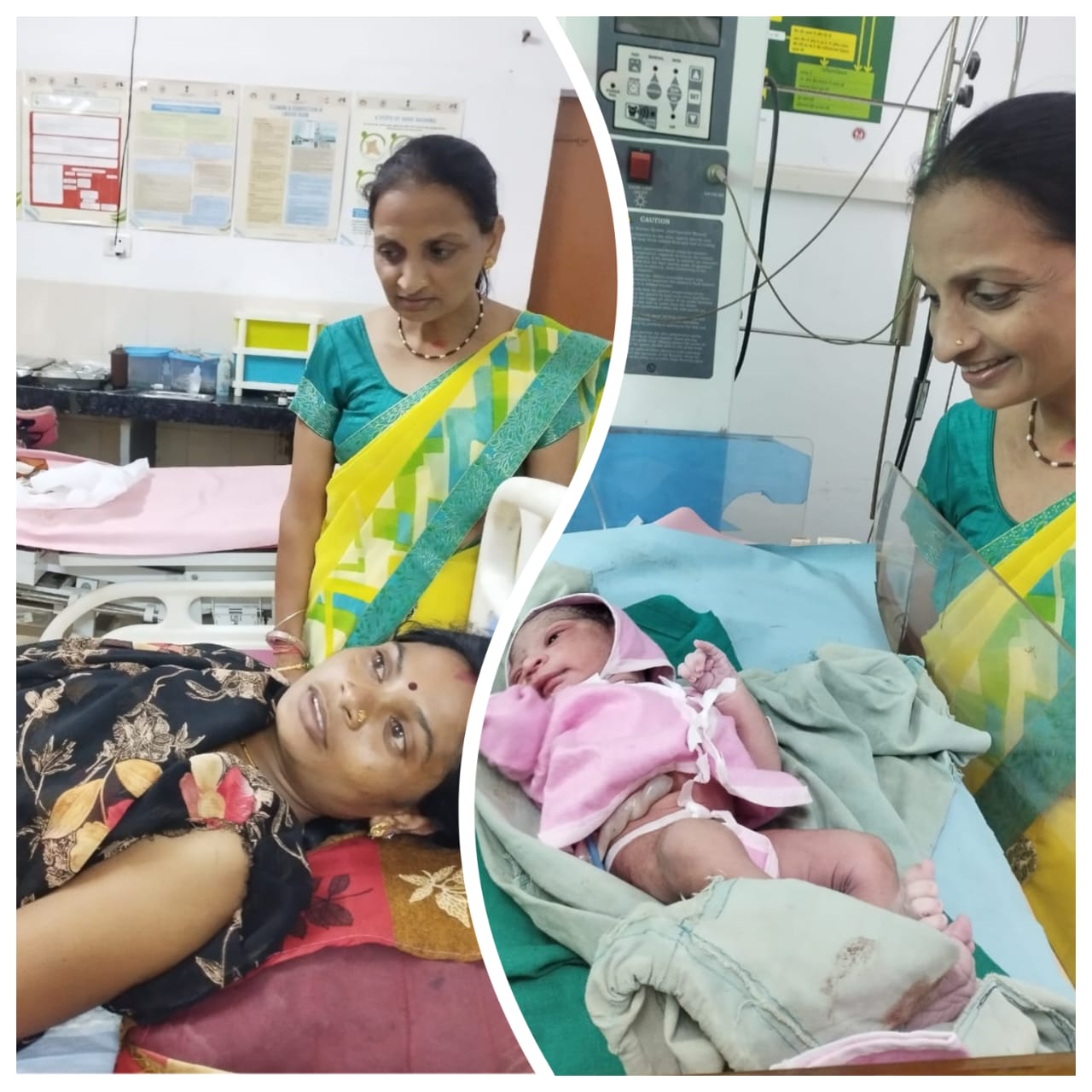 बस में शुरू हुई प्रसव पीड़ा, आशा सहयोगिनी ने दिखाई मानवता, समय पर अस्पताल पहुंचाकर बचाई माँ-बच्चे की जान