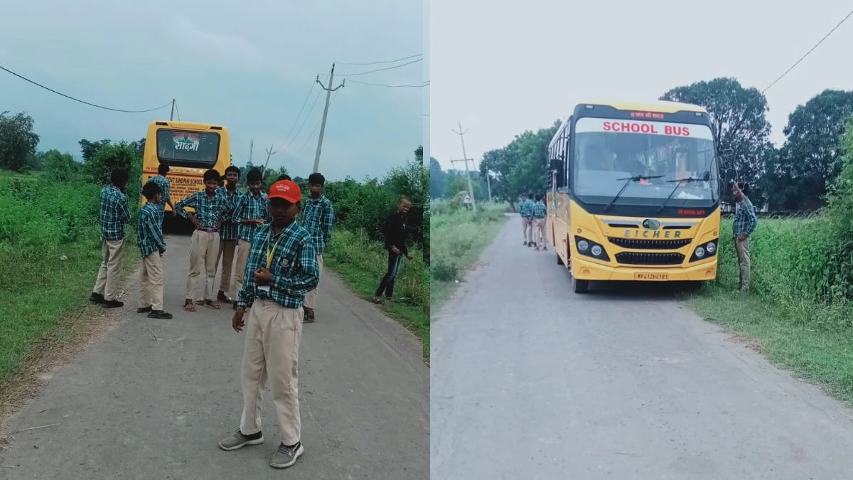 रामनगर (मैहर)। शासकीय संदीपनी उच्चतर माध्यमिक विद्यालय की बसों के संचालन में लापरवाही एक बार फिर उजागर हुई है। शनिवार को मड़करा–पुरैना–देवरी मार्ग पर मसमा सी गांव के पास छात्रों से भरी एक बस का डीजल खत्म हो गया, जिसके चलते बच्चे करीब आधा घंटे तक सड़क पर फंसे रहे।