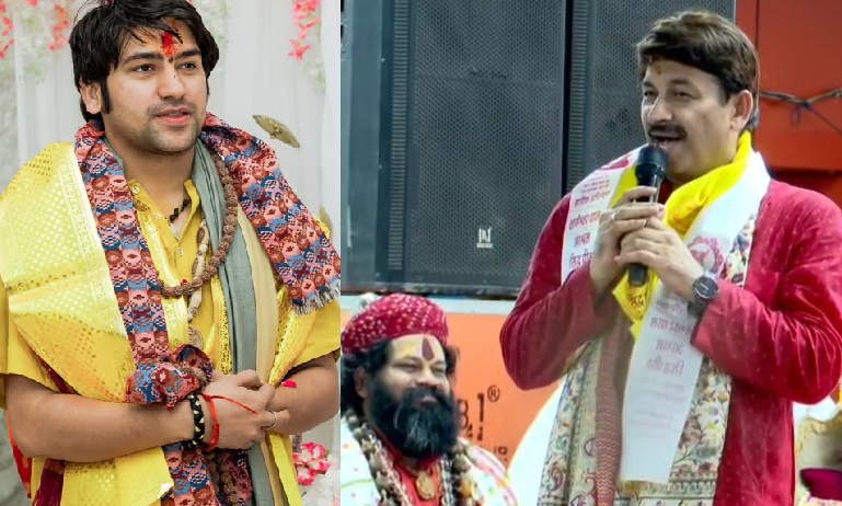 दुबई में भगवा पर रोक के बीच भी हुआ सत्संग, मनोज तिवारी बोले– दुनिया देख रही सनातन की ताकत