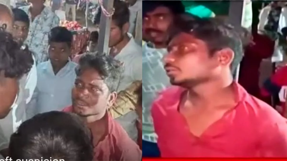 छिंदवाड़ा में चोरी के शक में युवक को खंभे से बांधकर पीटा, पुलिस ने हिरासत में लिया