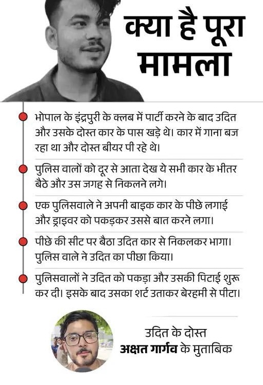 डीएसपी के साले को 16 जगह चोट, आंख-माथे पर घाव: पेट पर डंडे मारने से फटा पेनक्रियाज; CCTV-रिपोर्ट…फिर भी आरक्षकों पर FIR नहीं