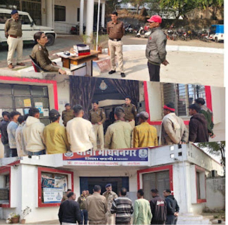 कटनी पुलिस का सख्त अभियान: 150 से अधिक बदमाशों को थाने बुलाकर दी गई अंतिम चेतावनी; कानून व्यवस्था बनाए रखने की शपथ दिलाई