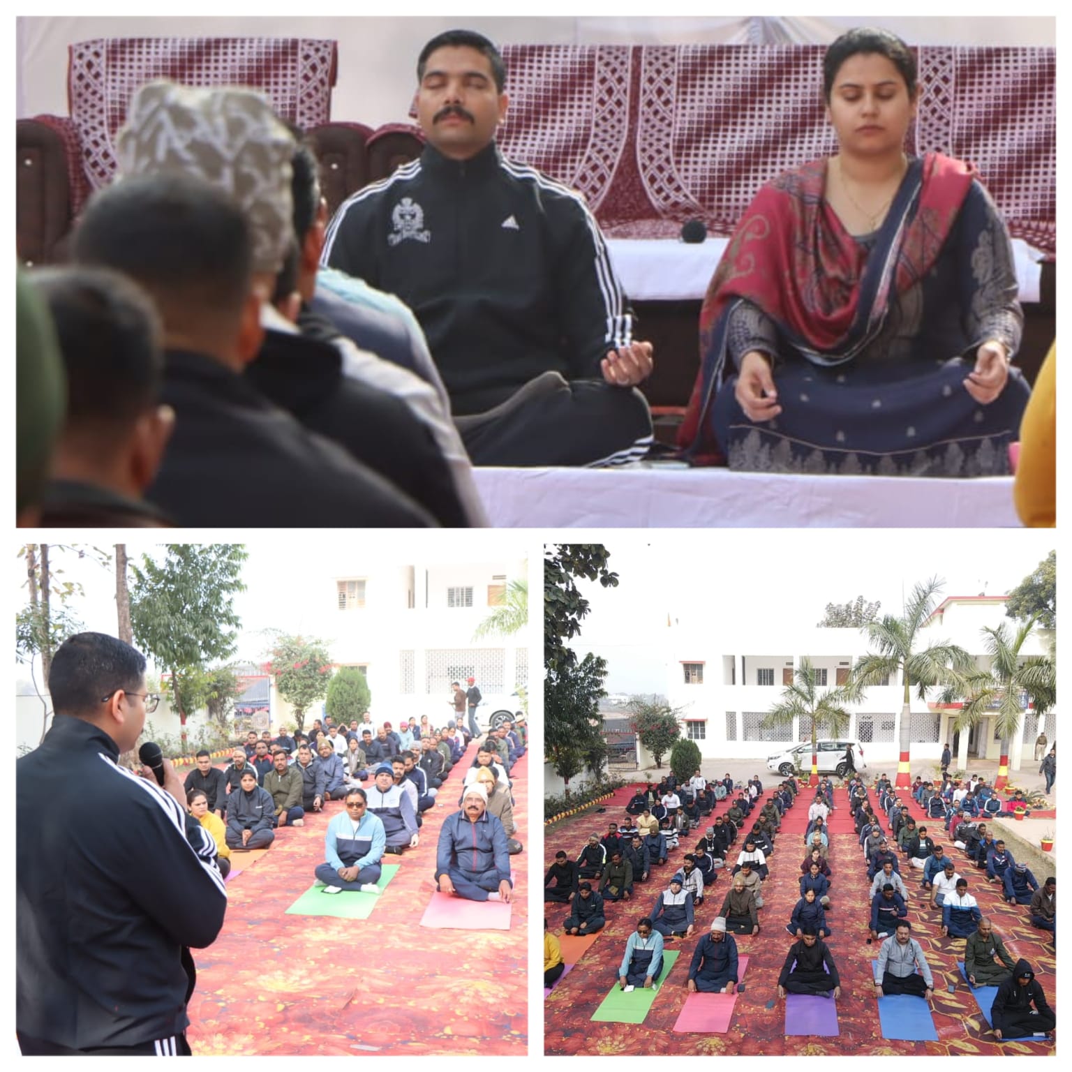 पुलिस लाइन में ‘हार्टफुलनेस मेडिटेशन’ शिविर का आयोजन: तनाव मुक्त जीवन और बेहतर कार्यक्षमता पर जोर